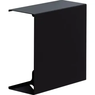 Полка Aquanet Магнум 302223 25 см чёрный матовый